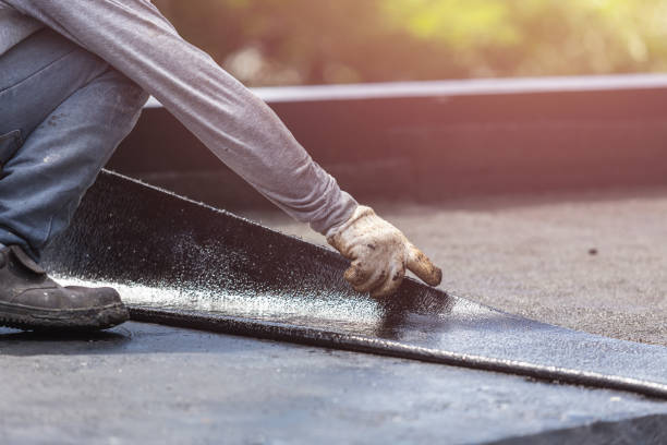 Professional Basement Waterproofing technician working in Buffalo Grove, IL